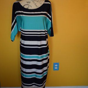 Karen Stevens striped Dress 2X